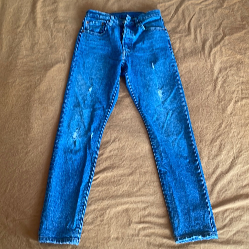 Levi’s 501 skinny jeans blue